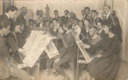  Faragó, Endre - Endre Faragó and his class on the lesson of Béla Iványi Grünwald